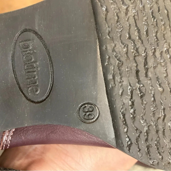 BIOTIME Sz 9 Adriana Chelsea Oxford Style Leather Ankle Booties - Picture 11 of 12